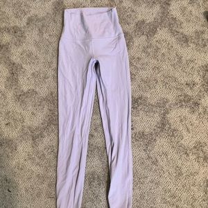 COPY - Lululemon lavender dew align 25” size 2